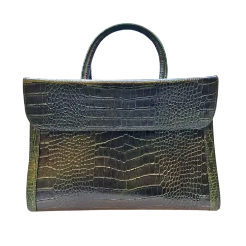 کیف دستی چرم زنانه رنگ مشکی