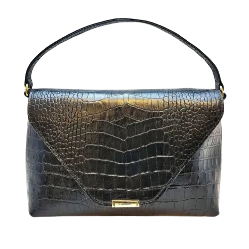 کیف دستی زنانه چرم رنگ مشکی