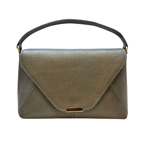 کیف دستی زنانه چرم تبریز رنگ شتری