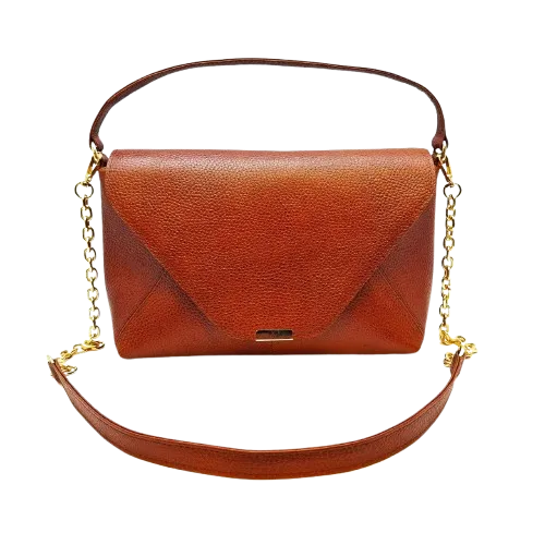 کیف دستی زنانه چرم رنگ قهوه ای