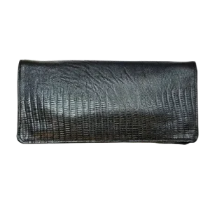 کیف چرم دور زیپ رنگ مشکی