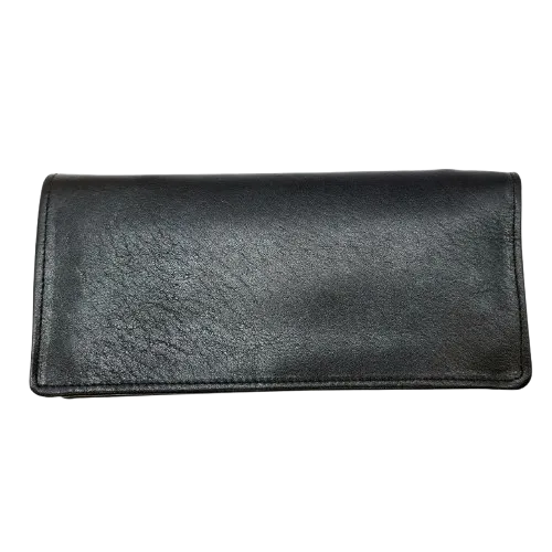 کیف چرم دور زیپ رنگ مشکی