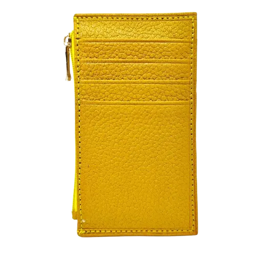 جاکارتی چرم مردانه رنگ زرد