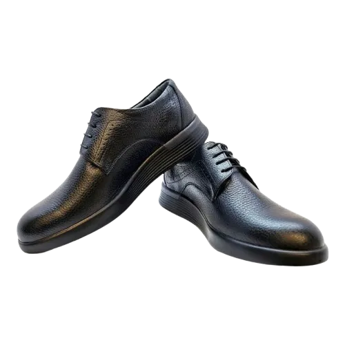 کفش چرم مردانه رنگ مشکی