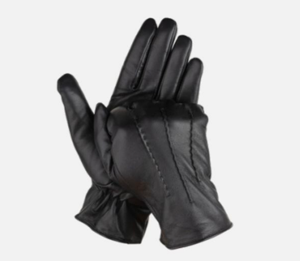 دستکش چرم تبریز مدل سه خط